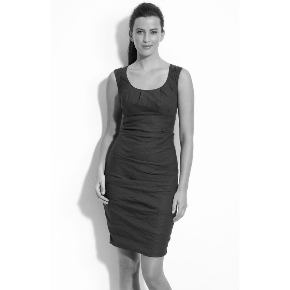 Eileen Fisher | Ruched Sleeveless Sheath Dress
